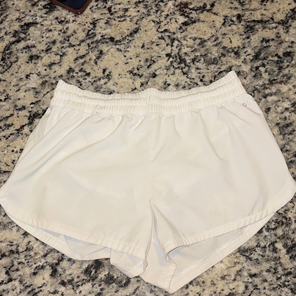 DSG White Running Shorts Small